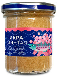 Икра минтая Путина соленая пробойная, 130 г