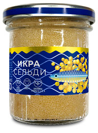 Икра сельди Путина соленая пробойная, 130 г