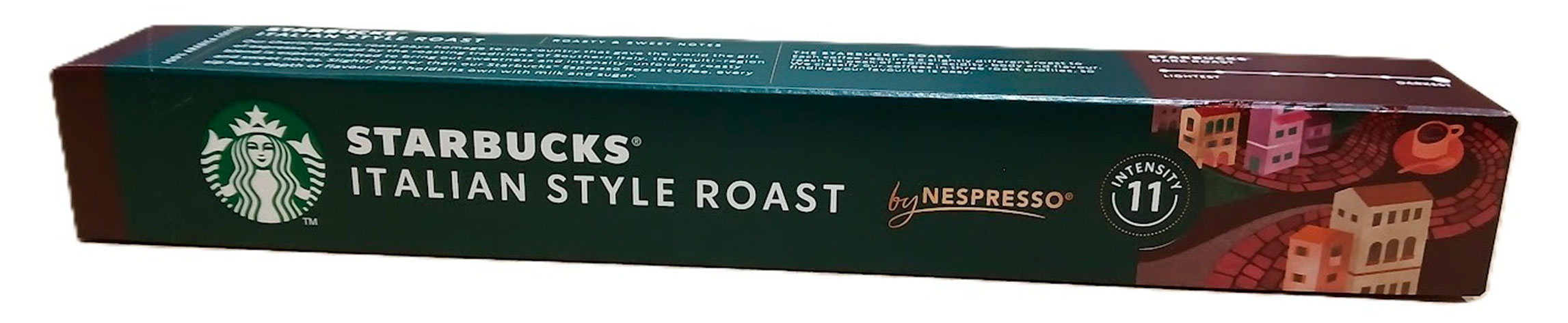 Кофе в капсулах Starbucks Nespresso italian style 10 капсул Швейцария, 56 г