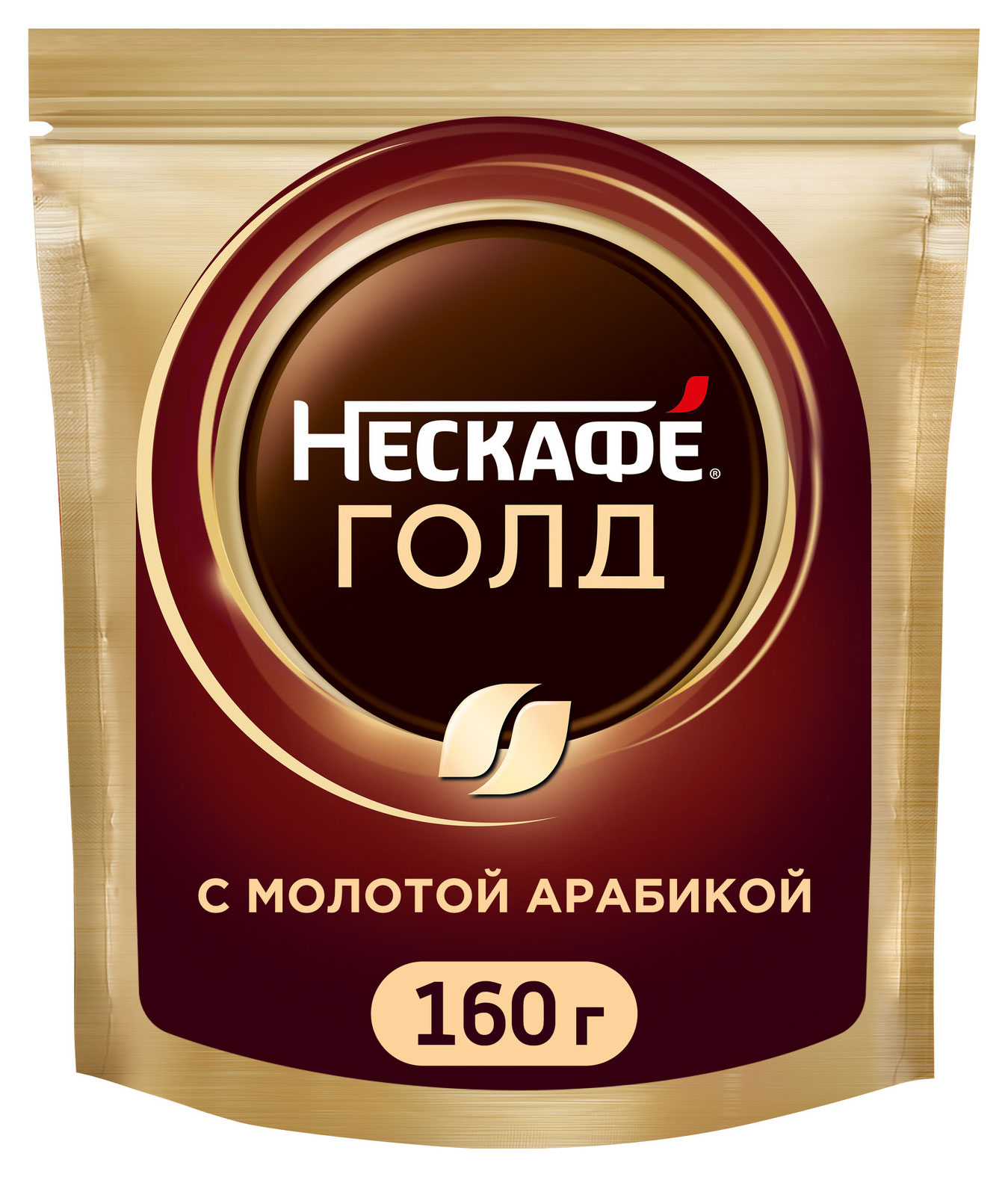 Кофе растворимый Нескафе Голд, 160 г