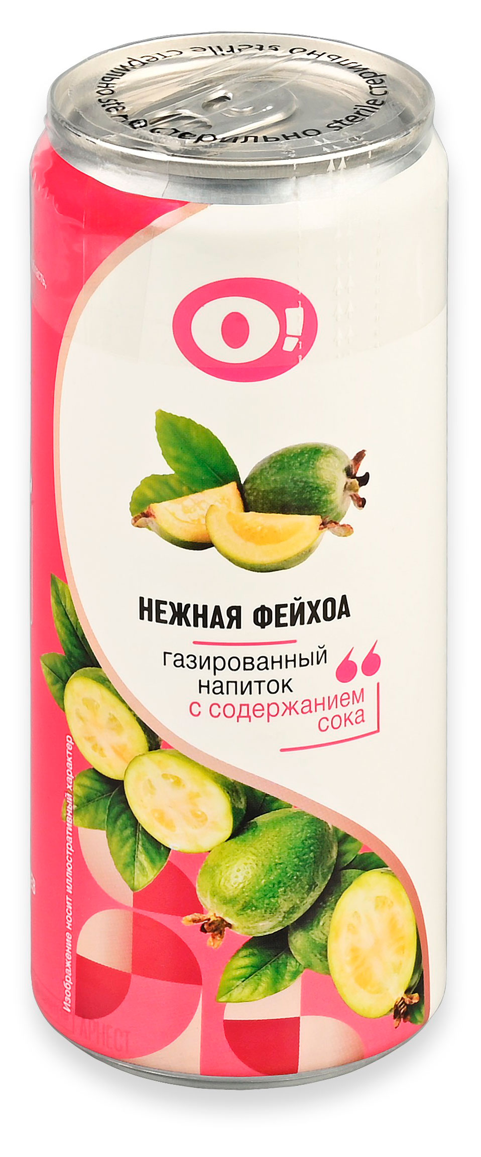 Напиток газированный О! Нежная фейхоа, 330 мл