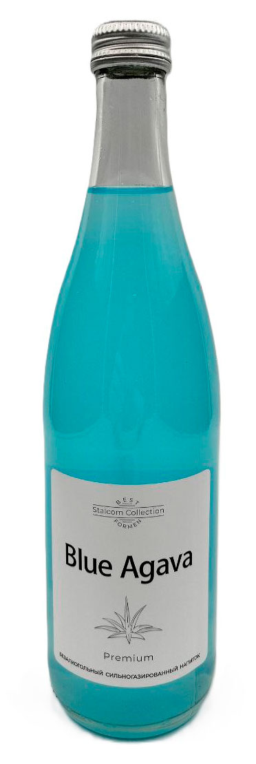 Напиток газированный Stalcom Collection Blue Agava, 0,5 л