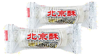 Карамель хрустящая Jingte Пекинская с арахисом и кунжутом Китай, вес