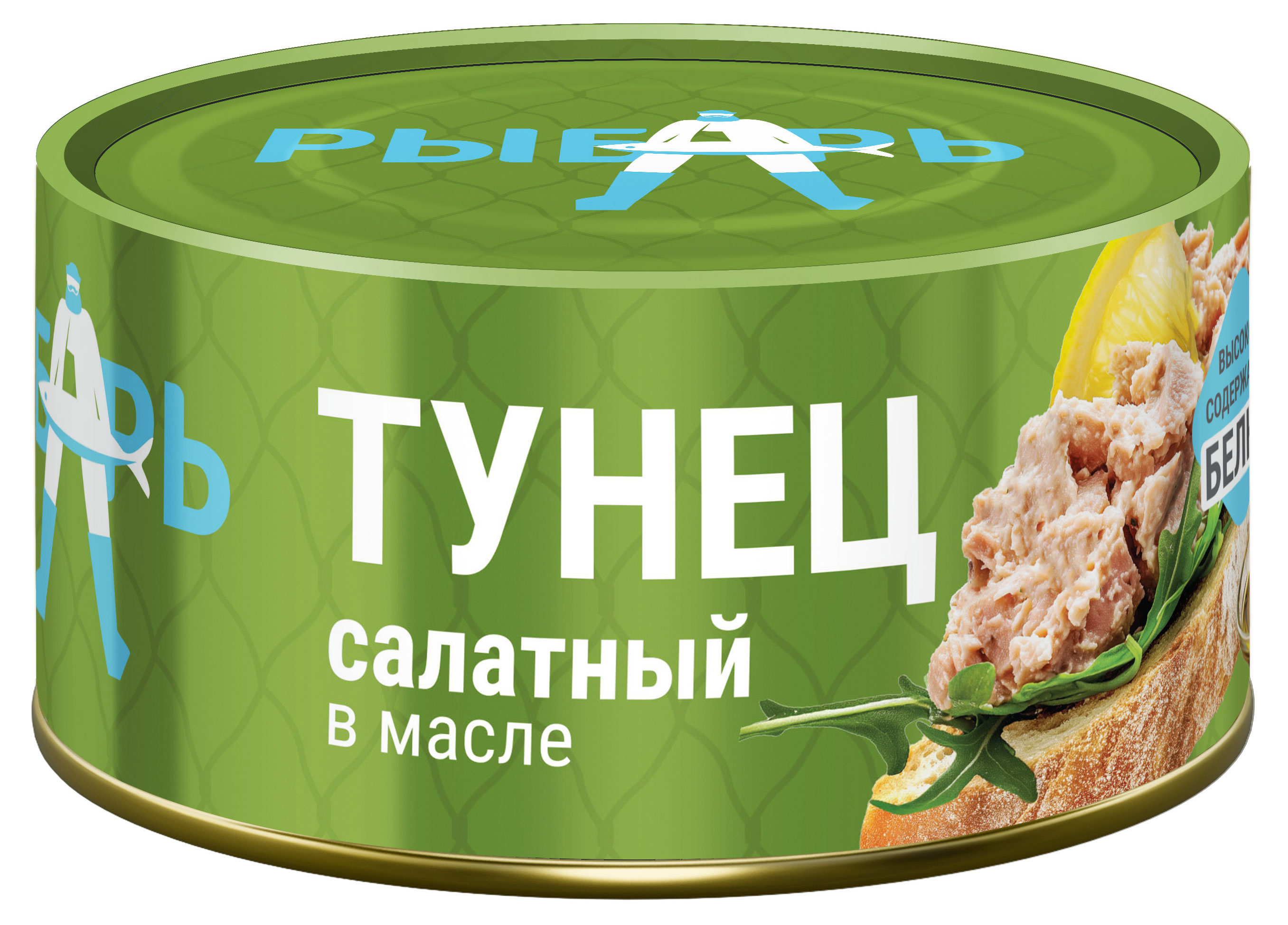 Тунец Рыбарь Салатный в масле, 170 г