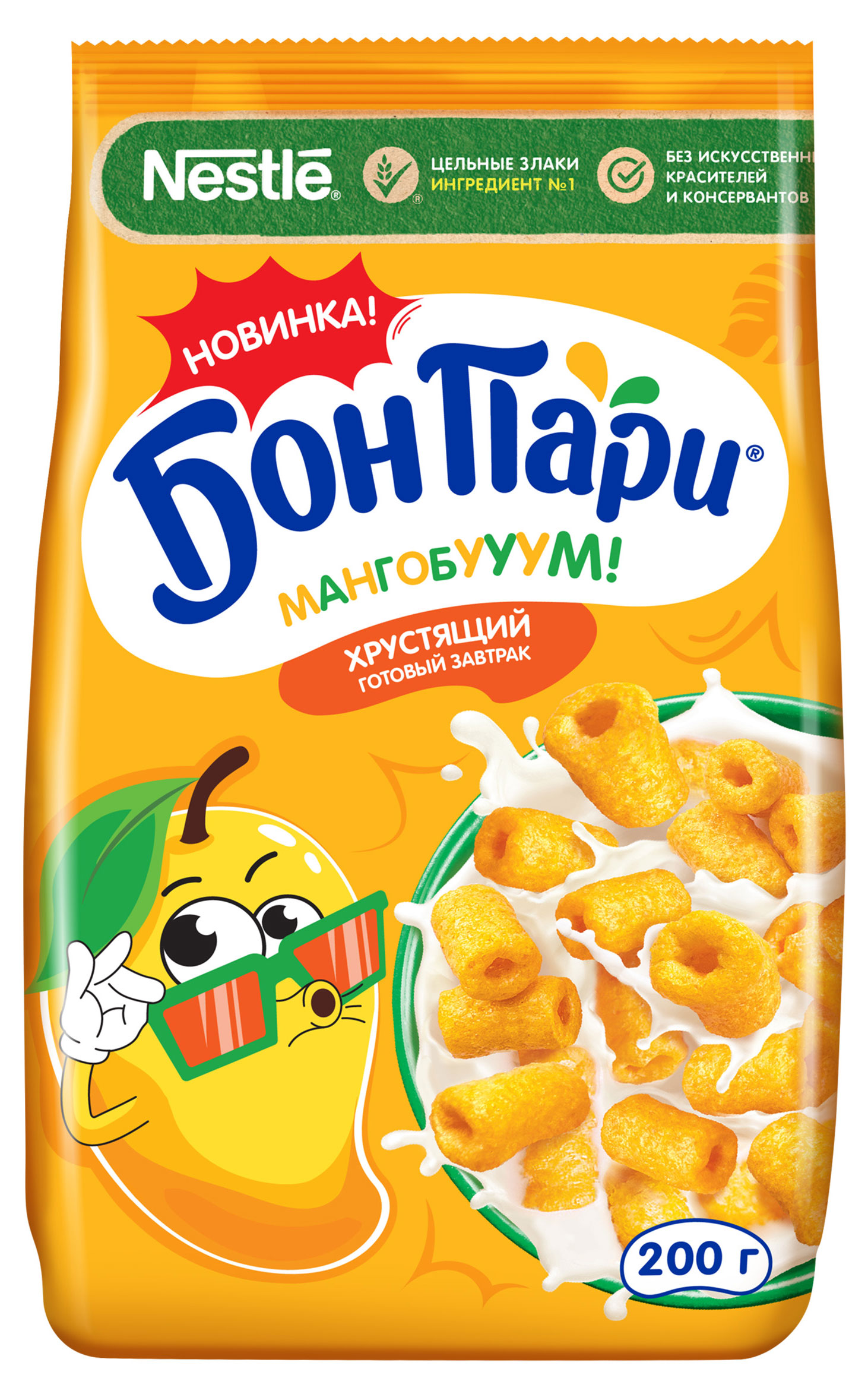 Готовый завтрак Бон Пари Мангобууум, 200 г