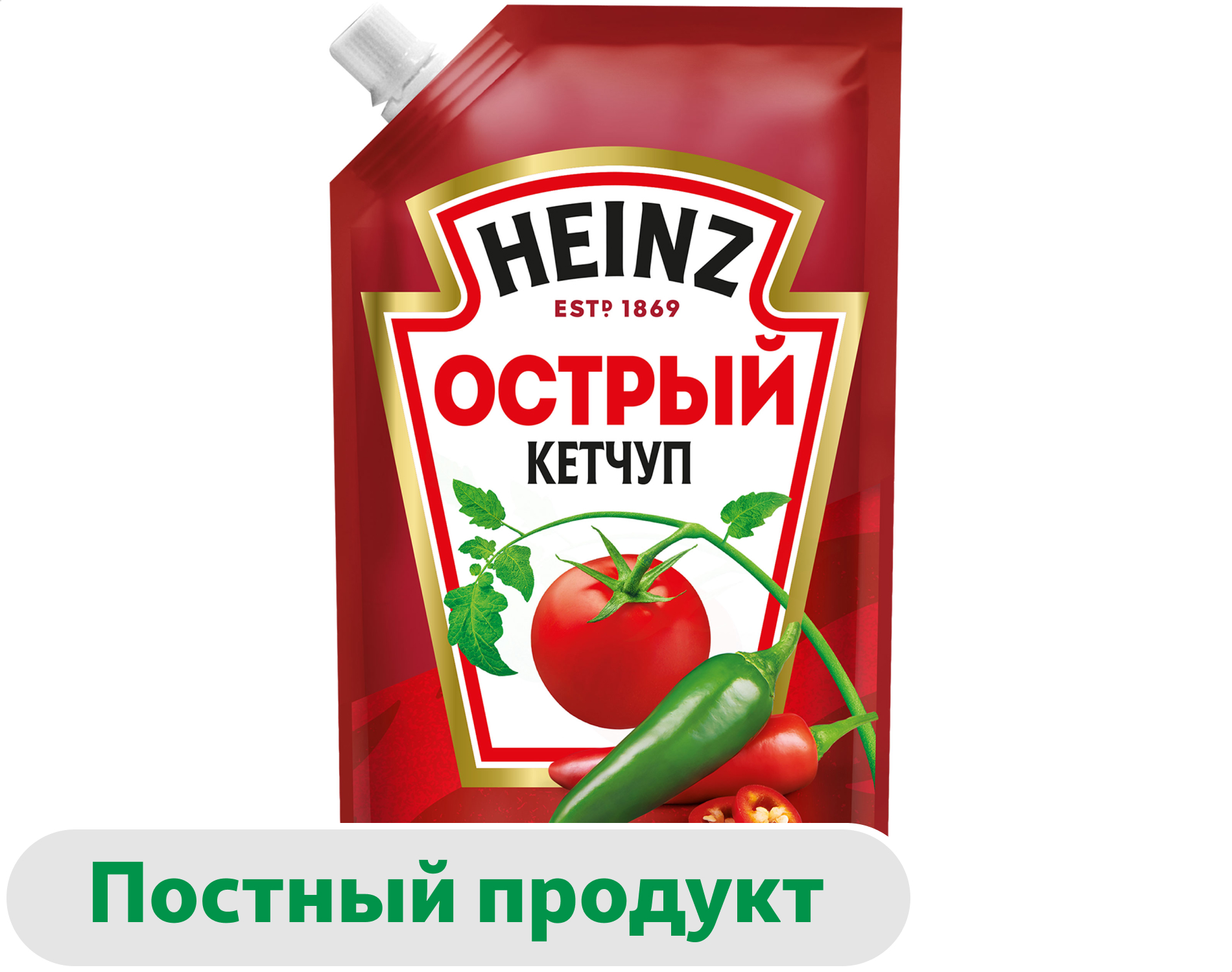 Кетчуп томатный Heinz Острый, 320 г