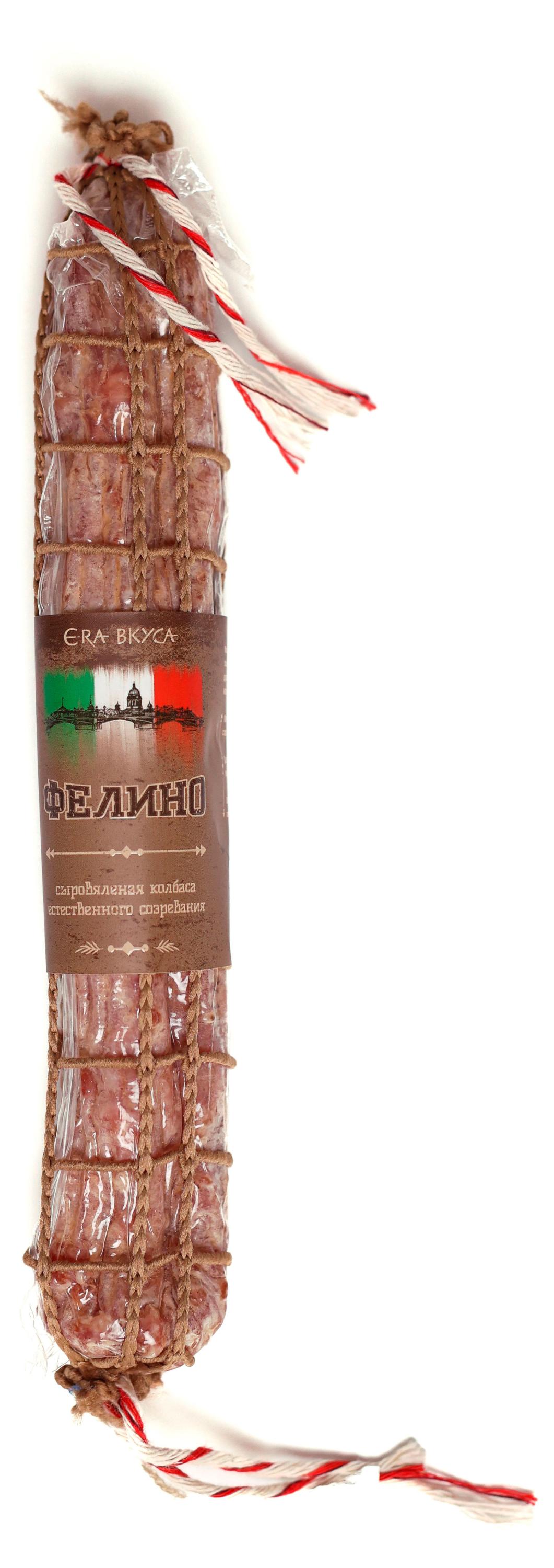 Колбаса сыровяленая Эра Вкуса Салями Фелино, 200 г
