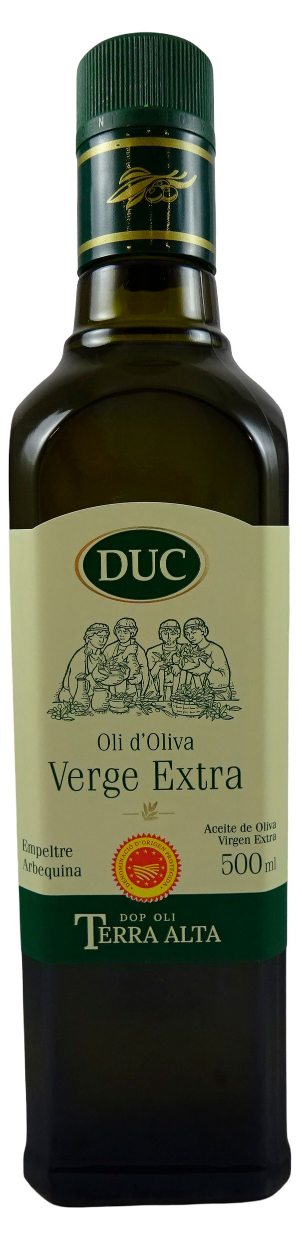 Масло оливковое Duc Terra Alta Extra Virgin нерафинированное Испания, 500 мл
