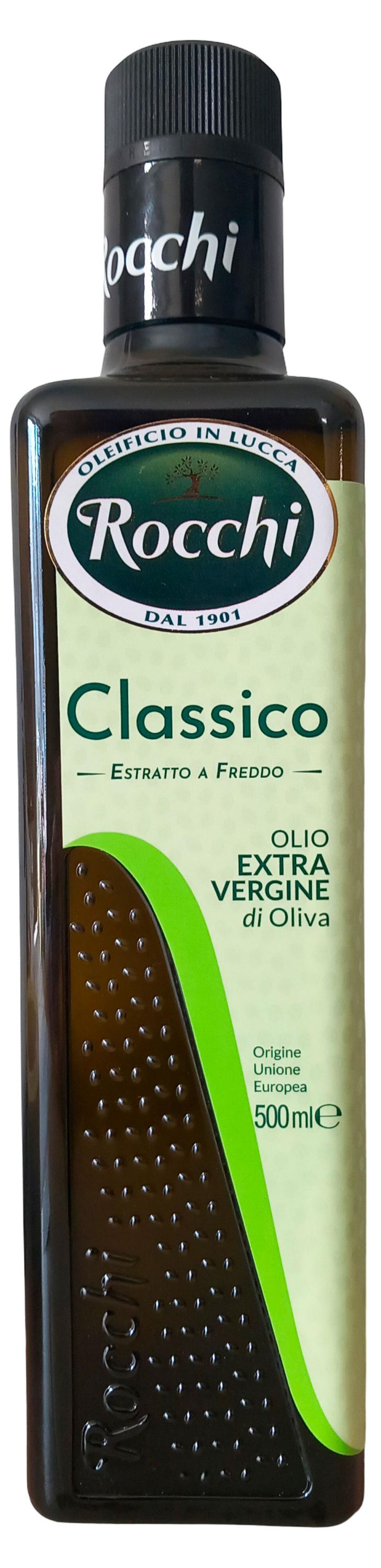 Масло оливковое Rocchi Classic Extra Virgin нерафинированное Италия, 500 мл