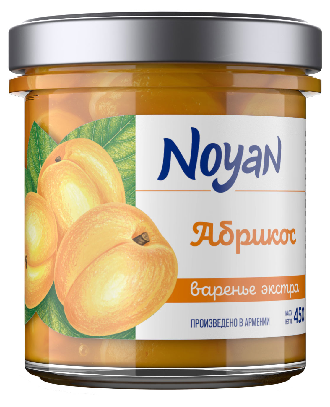 Варенье Noyan абрикос Армения, 450 г