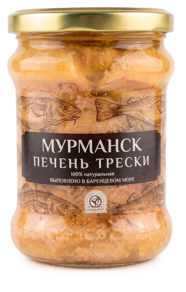 Печень трески Вояджер атлантическая натуральная, 500 г