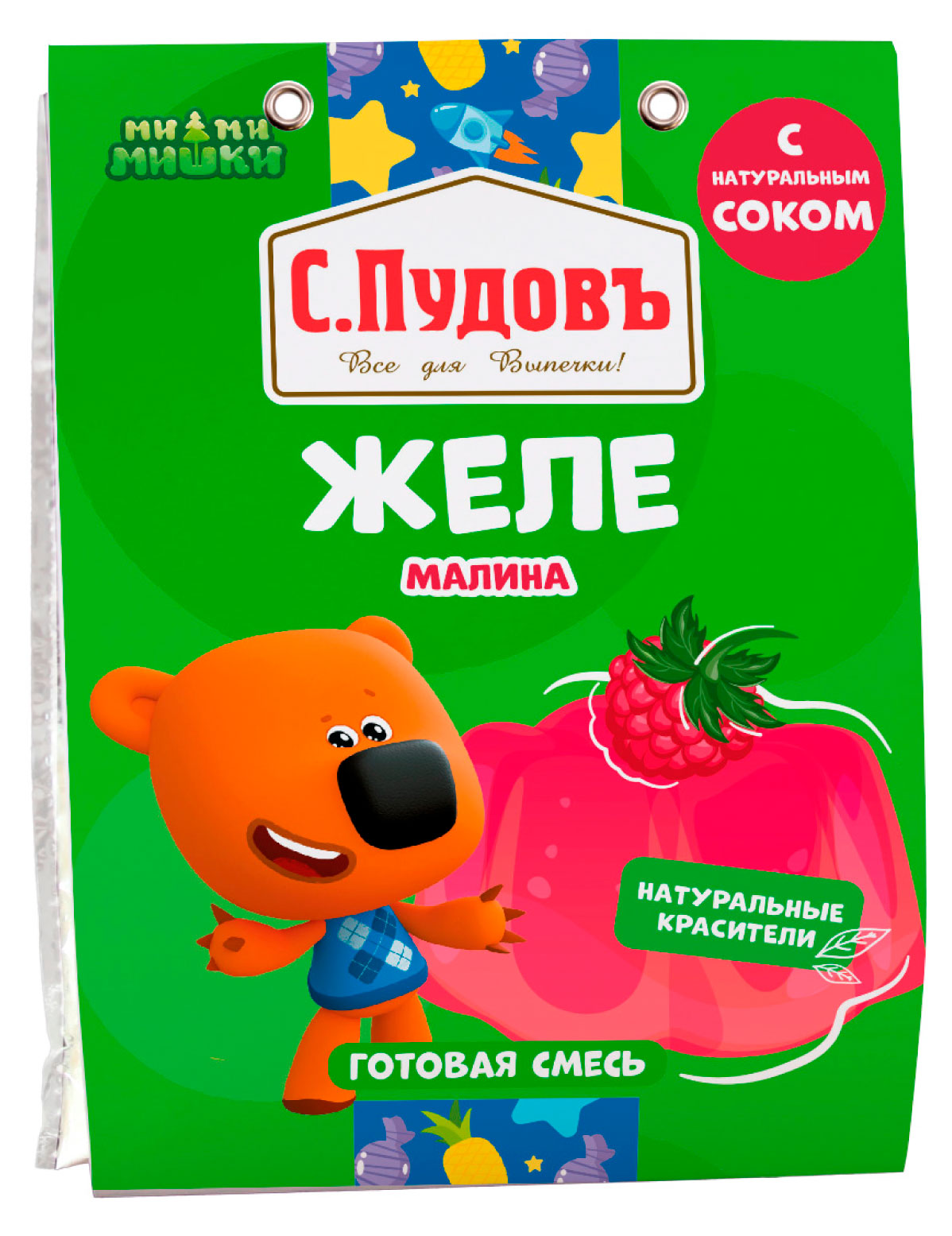 Смесь для приготовления С.Пудовъ Желе малина, 45 г