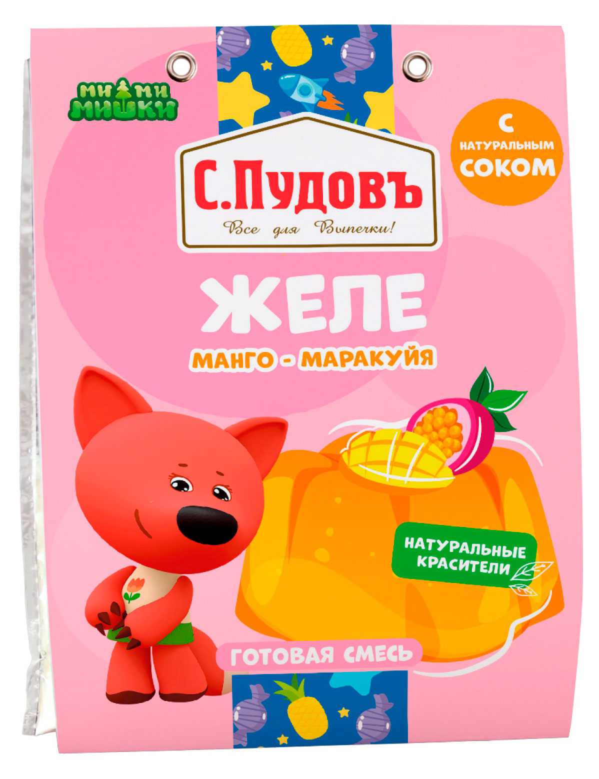 Смесь для приготовления С.Пудовъ Желе манго-маракуйя, 45 г