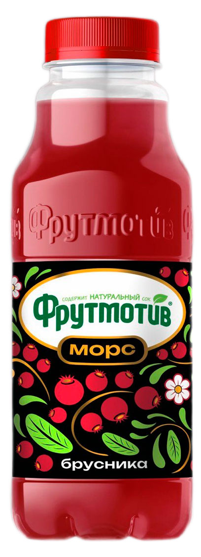 Морс Фрутмотив Брусника, 500 мл