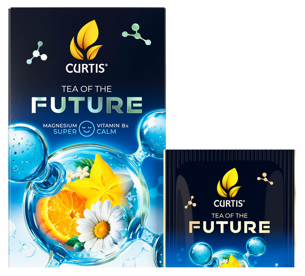 Напиток чайный CURTIS Tea Of The Future SUPER CALM, 20 пакетиков