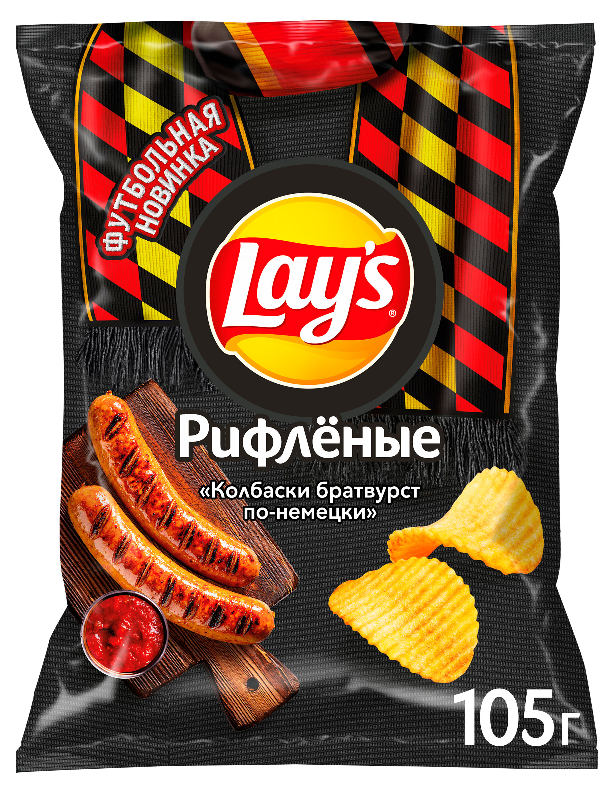 Чипсы картофельные Lay's Колбаски братвурст по-немецки, 105 г