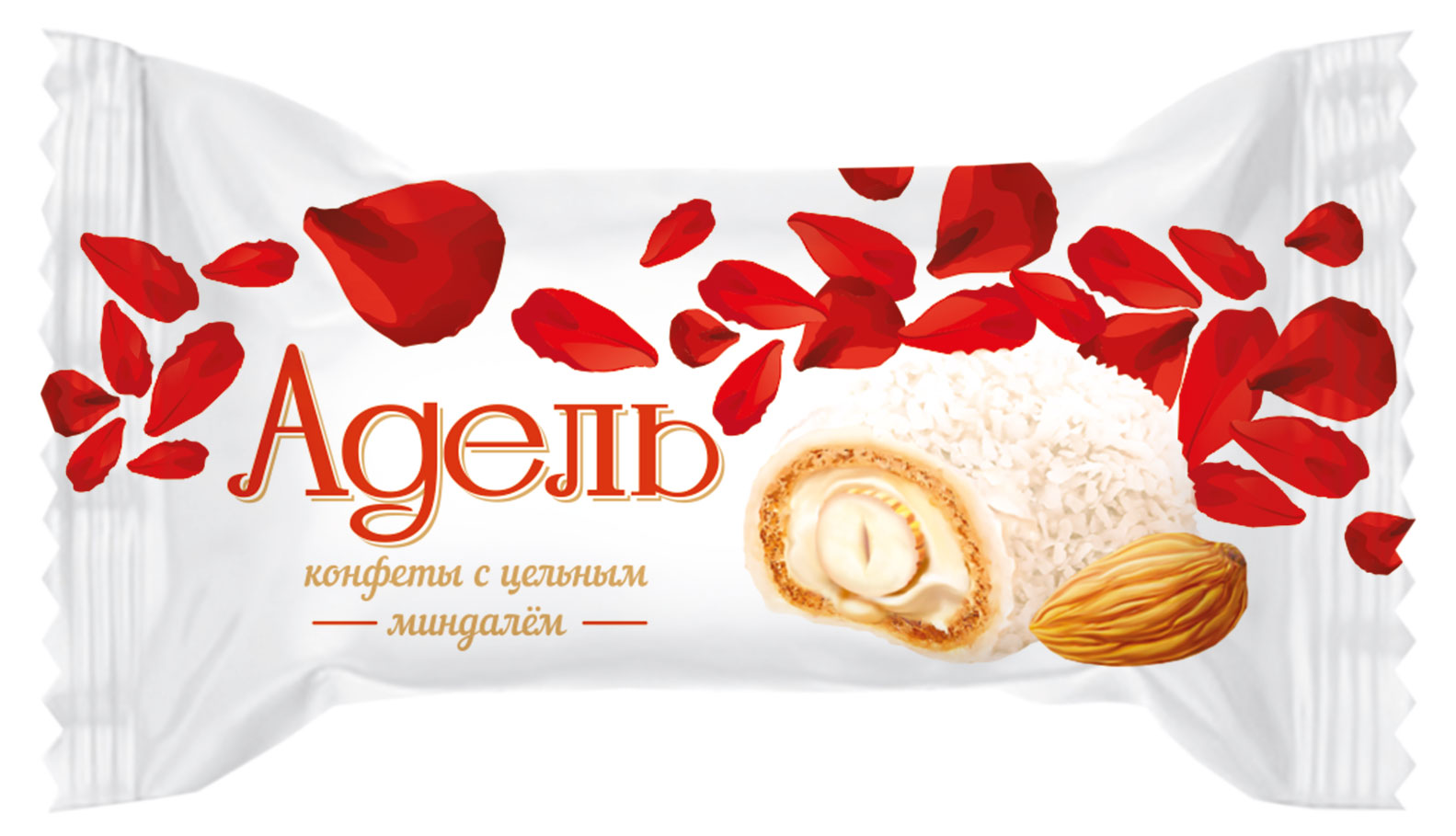 Конфеты Адель с цельным миндалем, вес