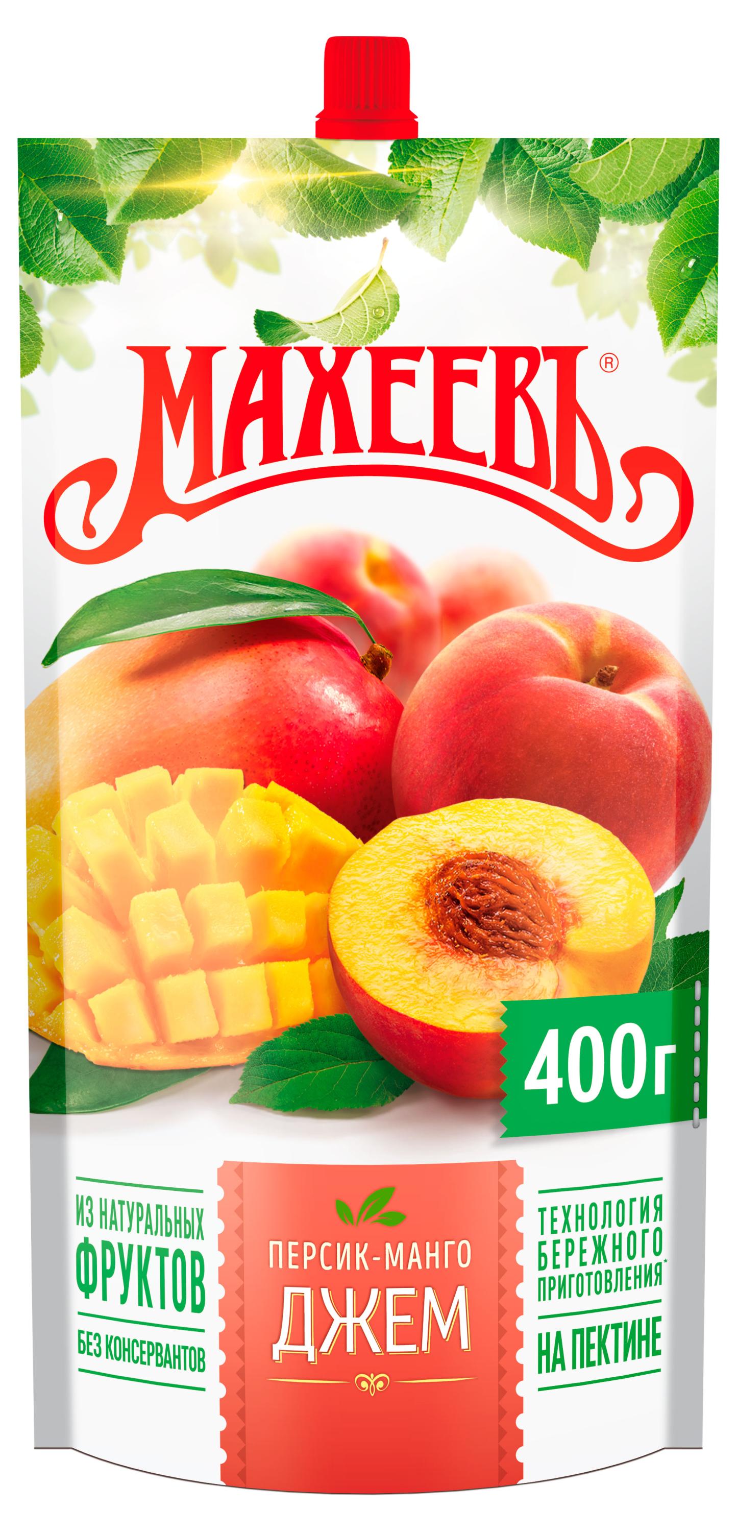 Джем МАХЕЕВЪ Персик манго, 400 г