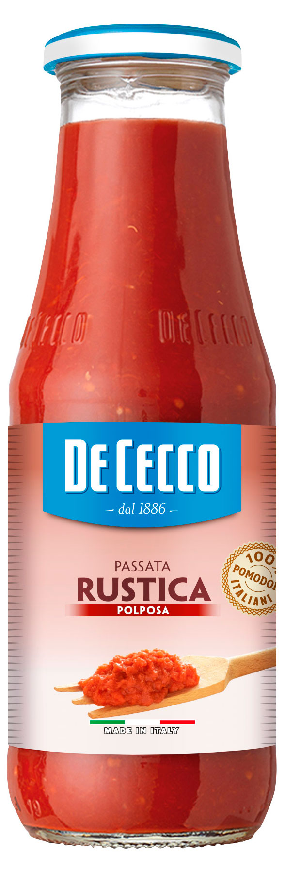 Паста томатная De Cecco Rustica рустика Италия, 700 г