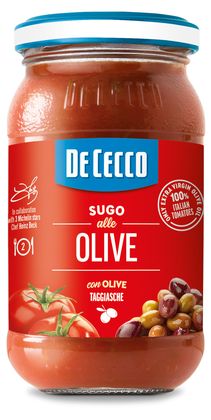 Соус томатный De Cecco с оливками Италия, 200 г