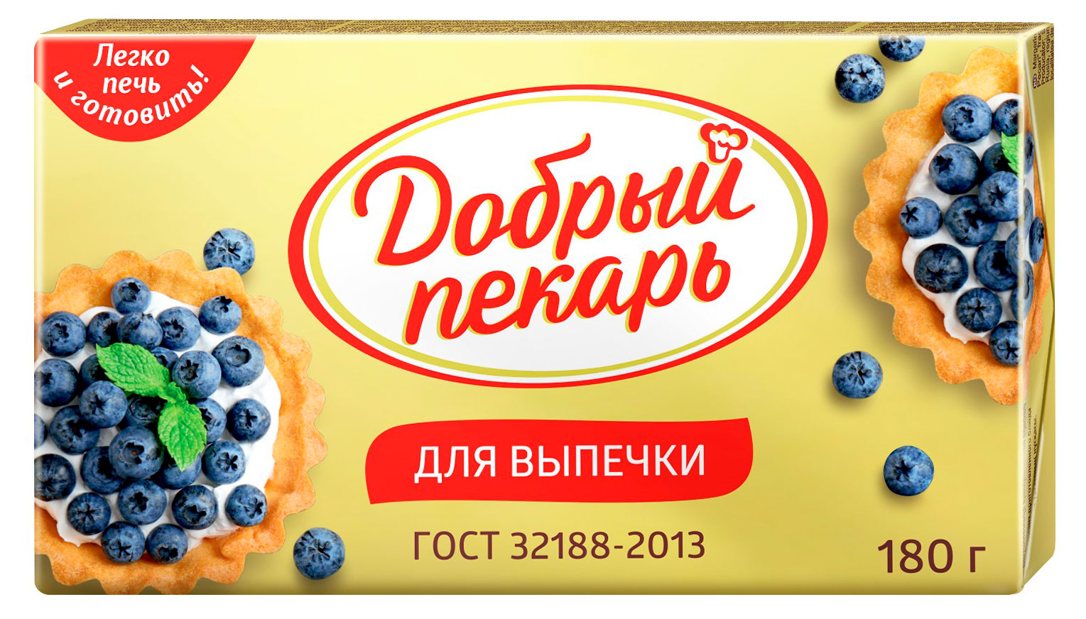Маргарин для выпечки Добрый пекарь 60%, 180 г