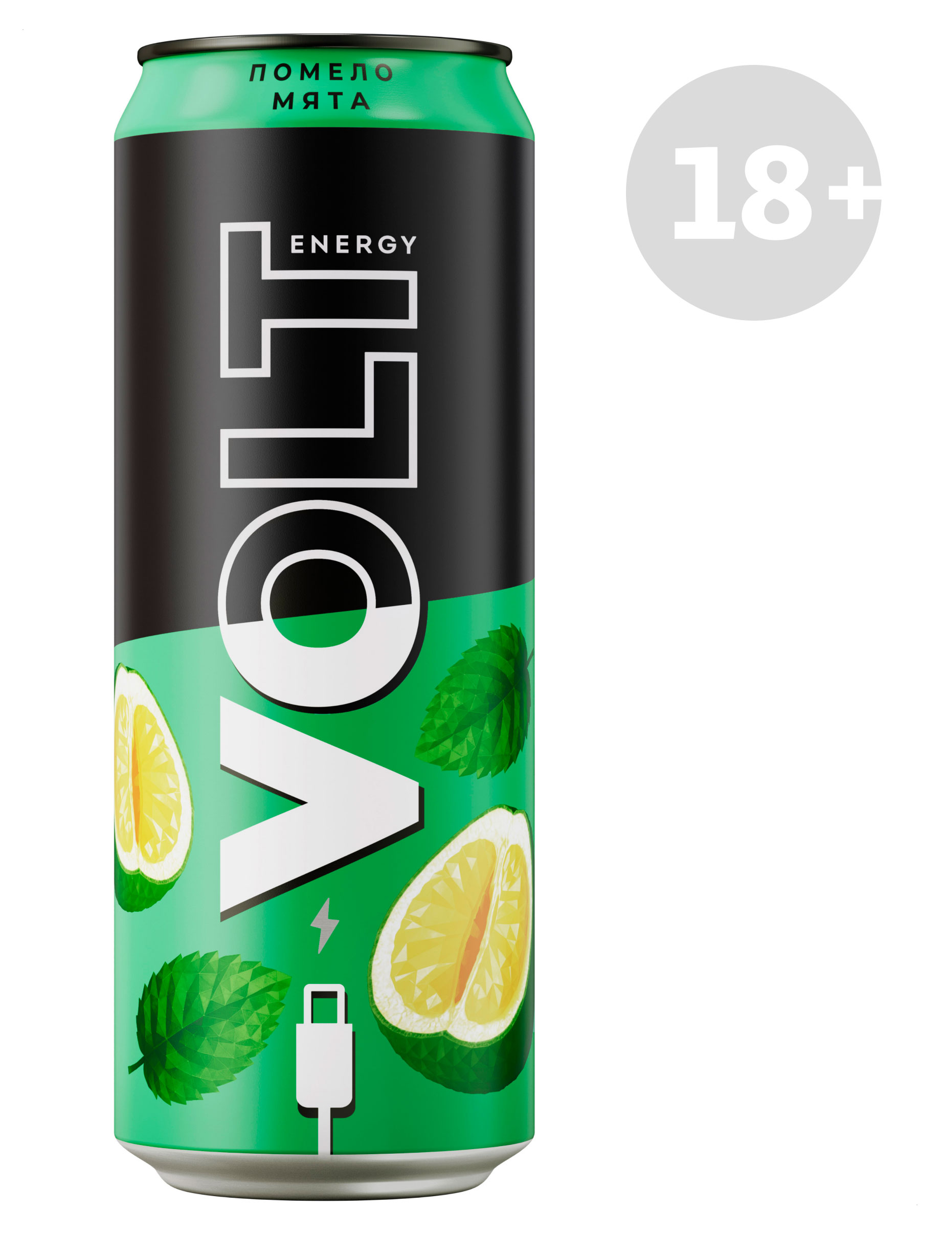 Напиток энергетический Volt со вкусом помело и мяты, 450 мл