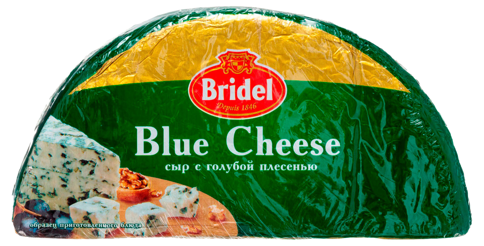 Сыр мягкий Bridel с голубой плесенью 54% БЗМЖ