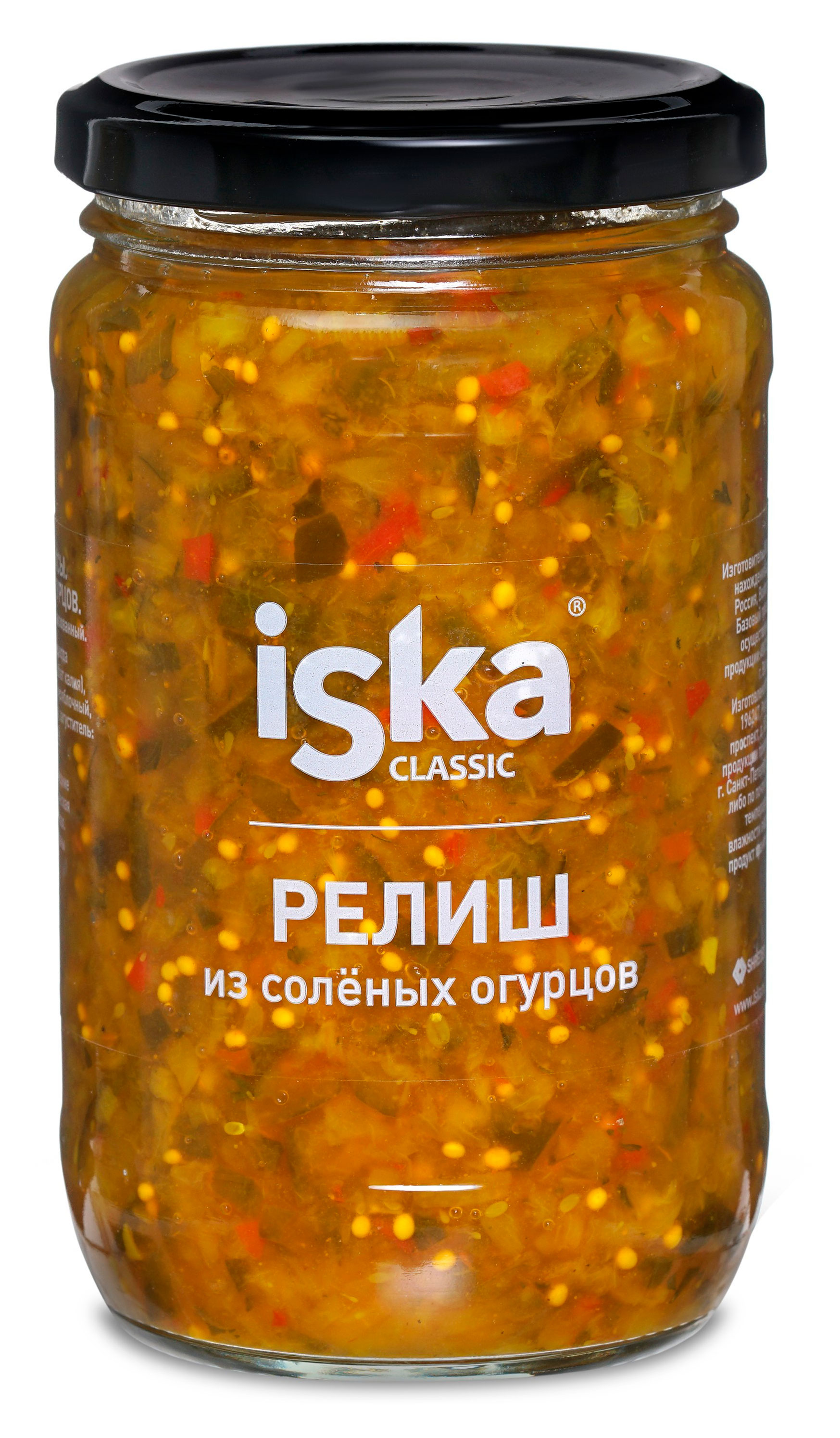 Релиш iska из соленых огурцов, 350 г