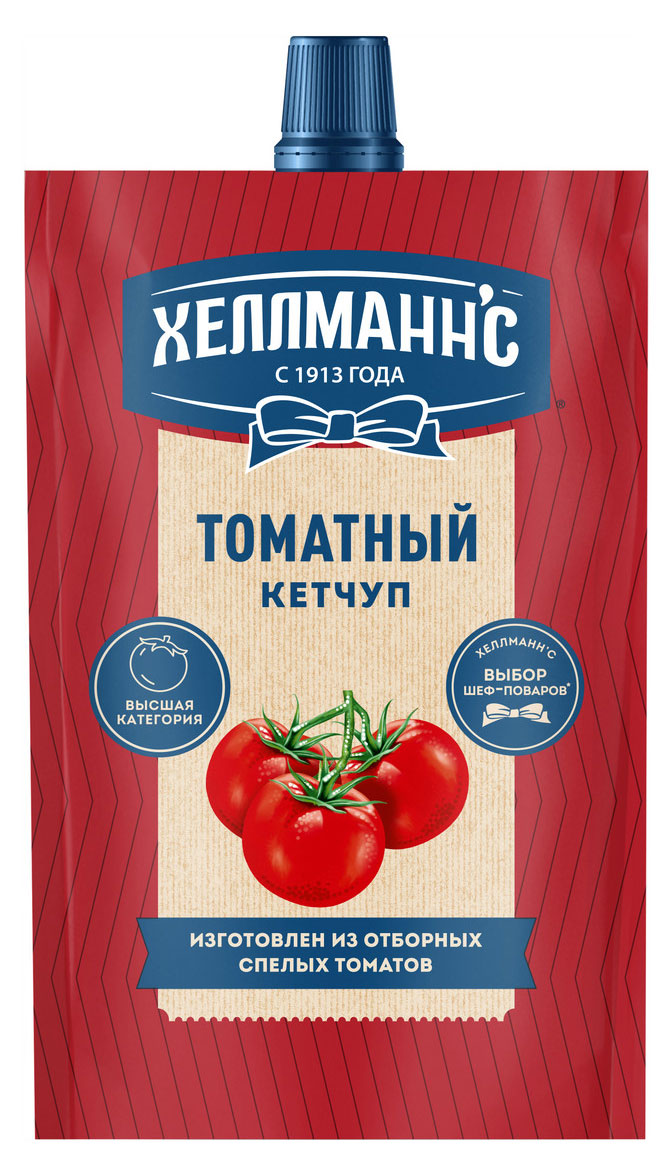 Кетчуп Хеллманн'с Томатный, 320 г