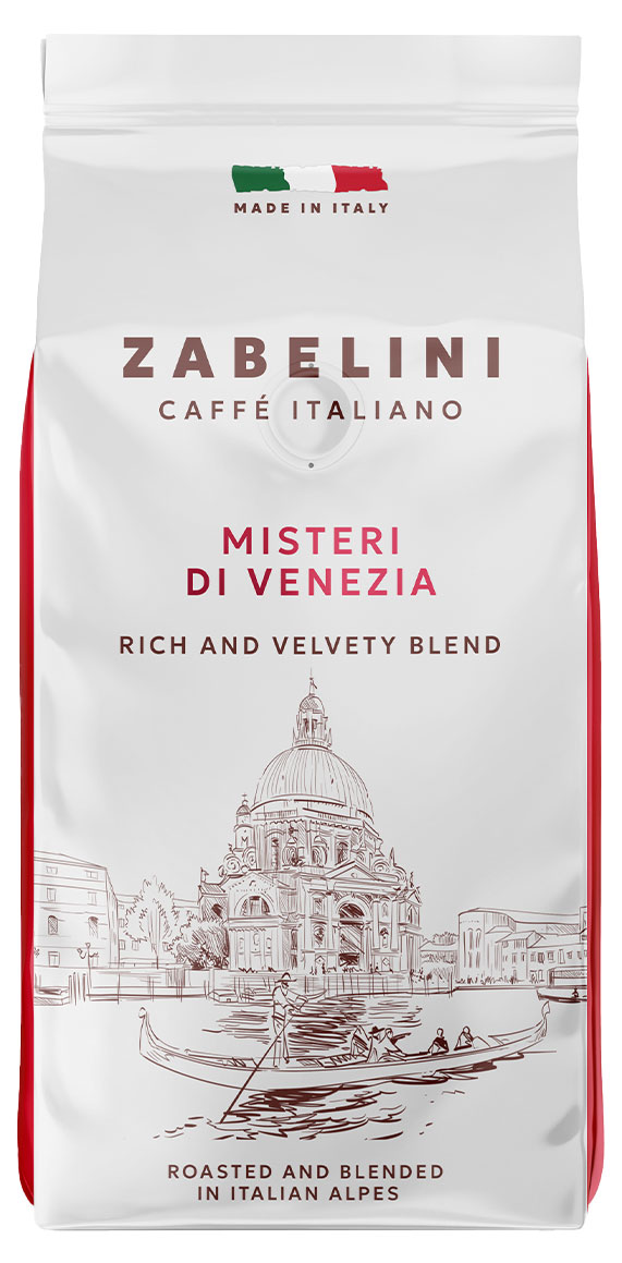 Кофе зерновой Zabelini Misteri di Venezia Италия, 100 г
