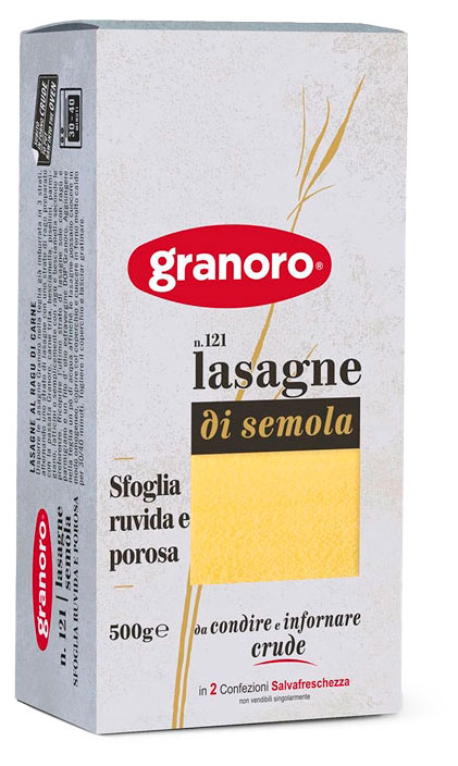 Макаронные изделия Granoro di Semola лазанья 121 Италия, 500 г