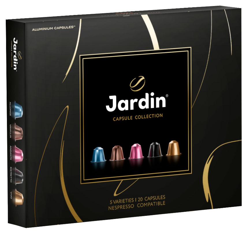 Набор кофе Jardin Capsule collection Ассорти в капсулах, 20 капсул