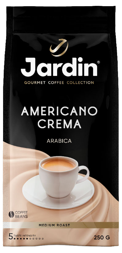 Кофе зерновой Jardin Americano Crema, 250 г