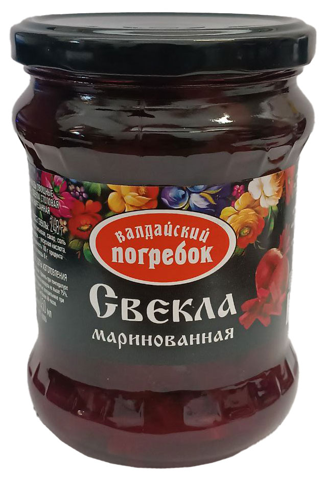 Свекла Валдайский Погребок маринованная ГОСТ, 450 мл