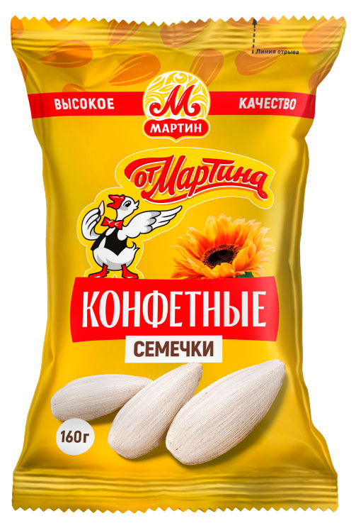 Семечки От Мартина Конфетные, 160 г