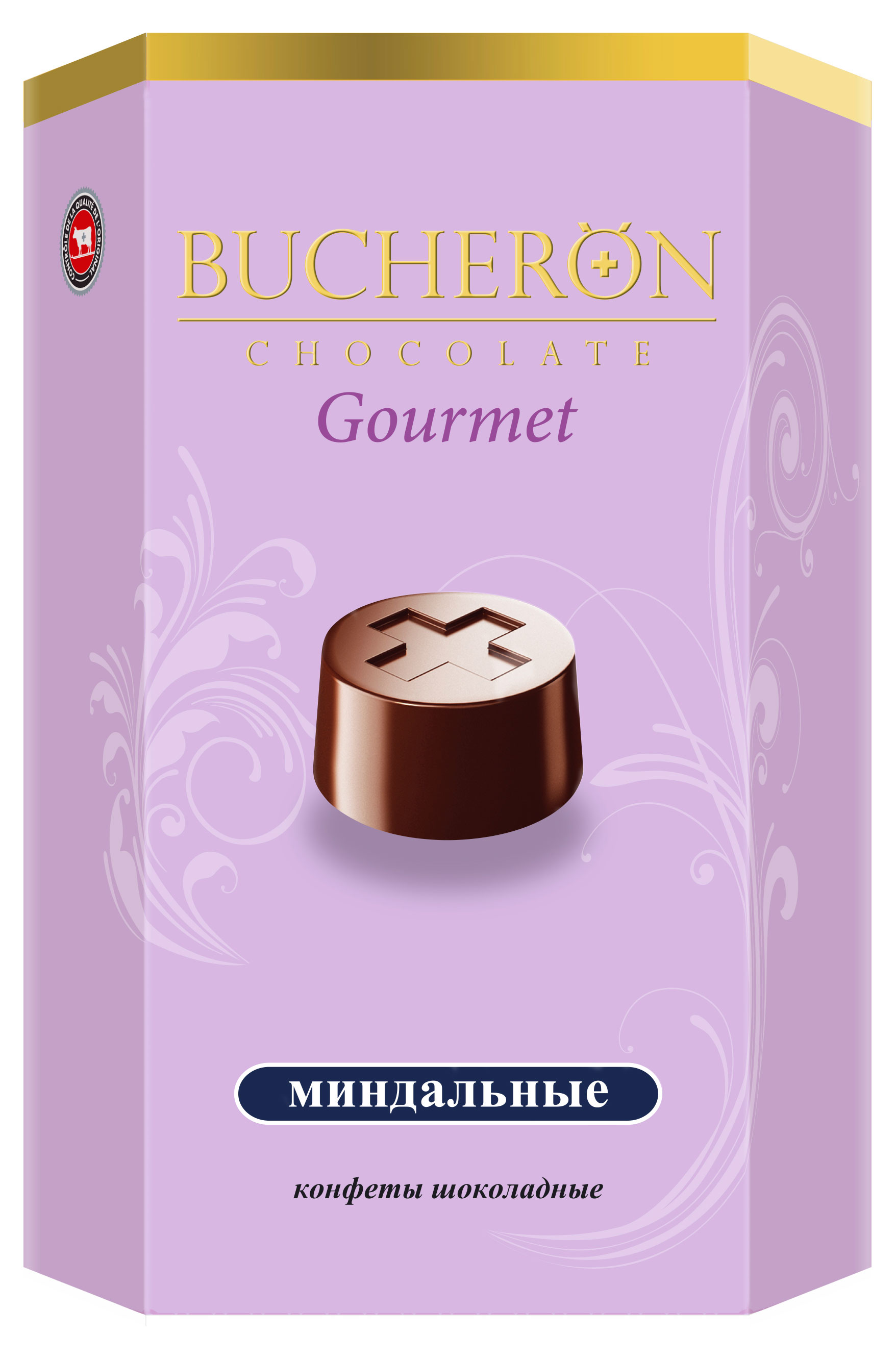 Конфеты шоколадные BUCHERON Gourmet со вкусом миндаля, 130 г