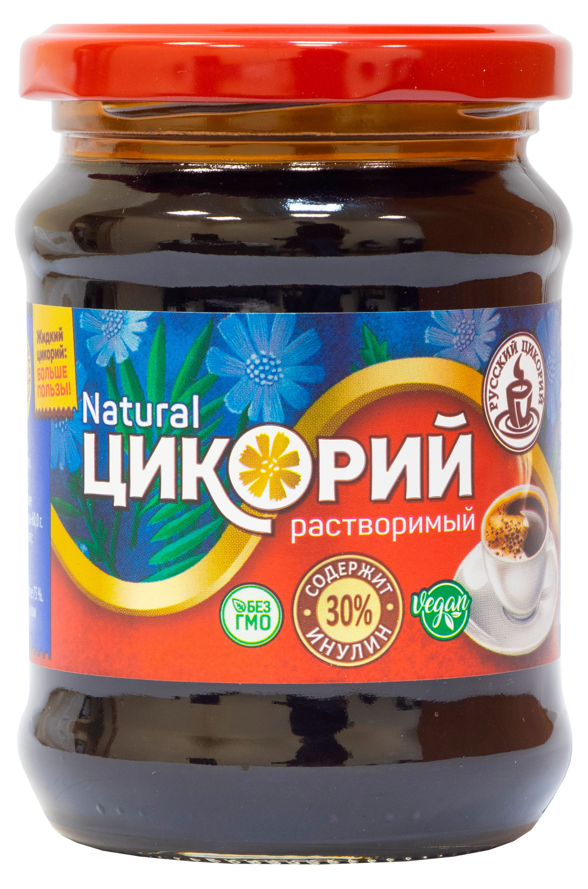 Цикорий растворимый Русский цикорий натуральный жидкий, 330 г