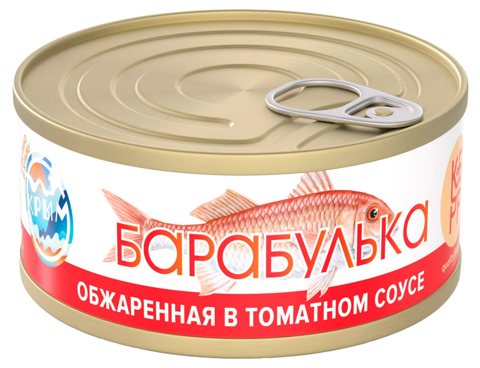 Барабулька КБРР обжаренная в томатном соусе, 240 г