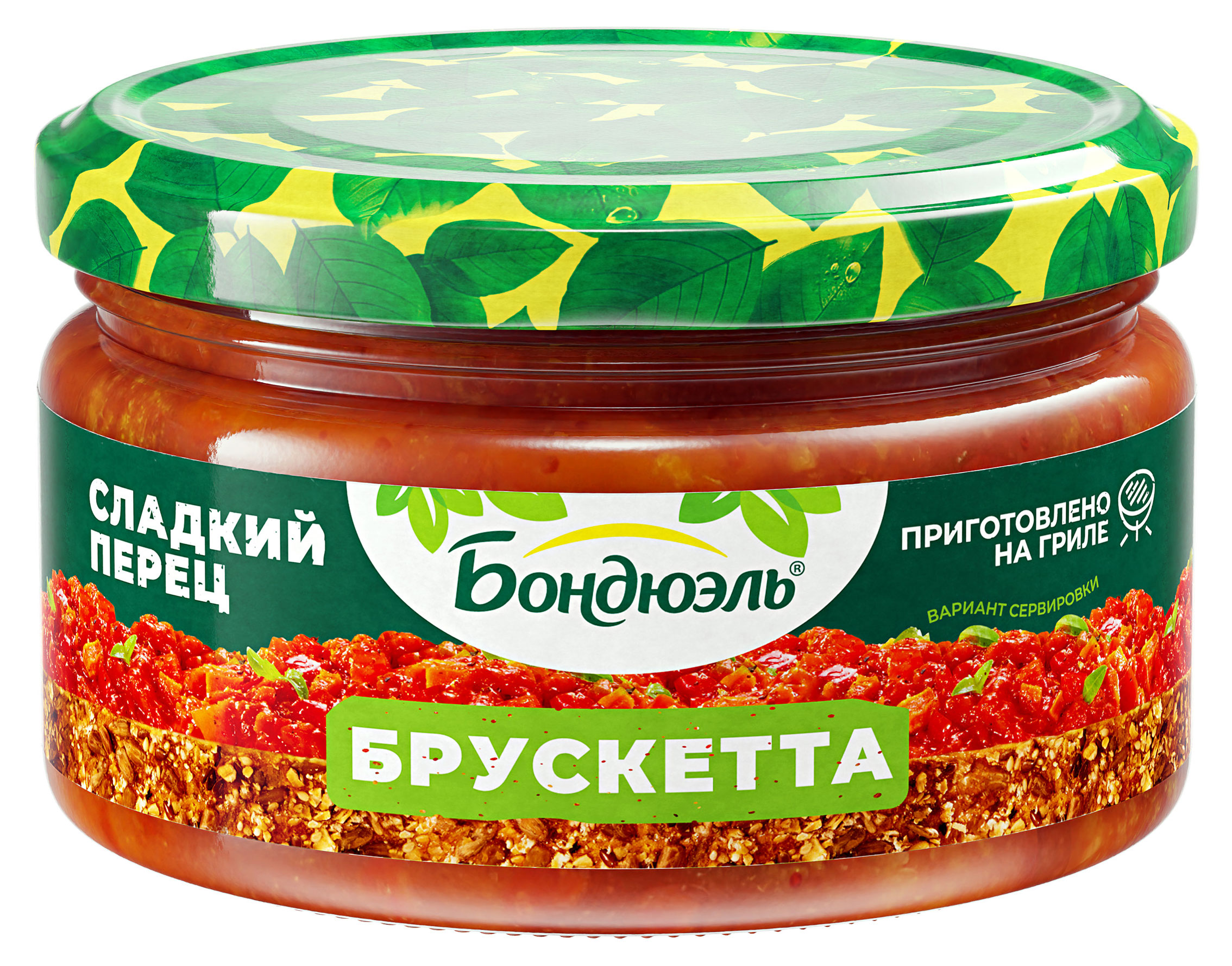 Брускетта Бондюэль сладкий перец Армения, 220 г