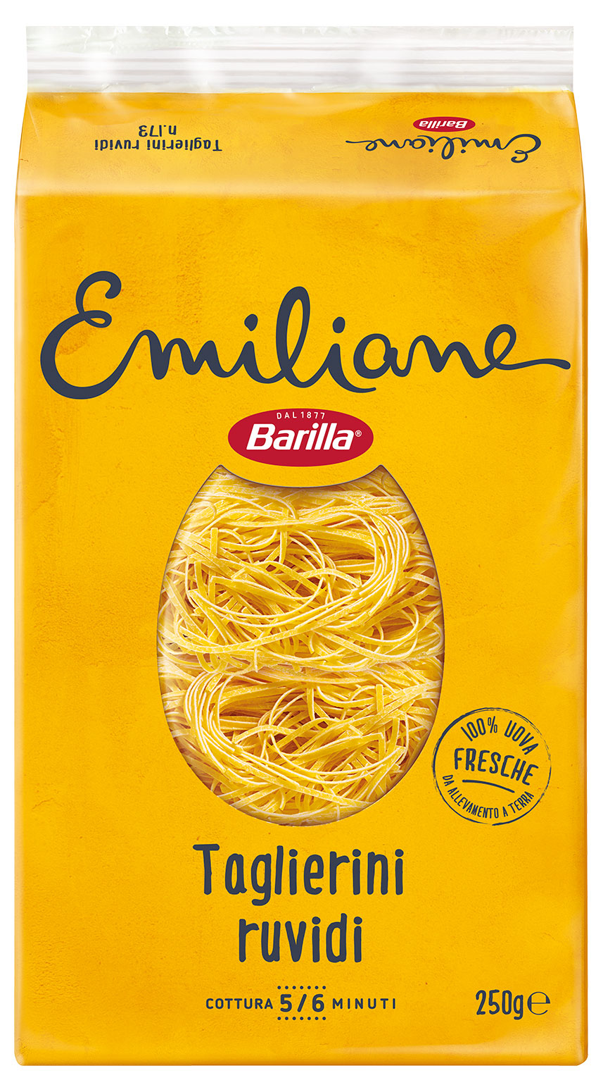 Макаронные изделия Barilla Emiliane Тальерини яичные Италия, 250 г