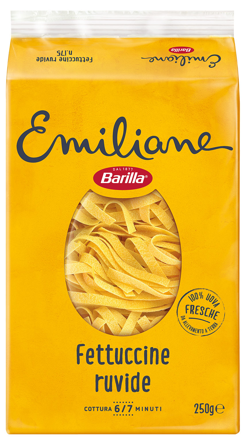 Макаронные изделия Barilla Emiliane Fettuccine Феттуччине яичные Италия, 250 г