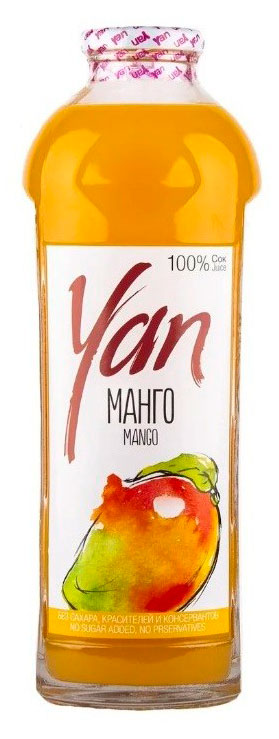 Сок Yan Манговый, 930 мл