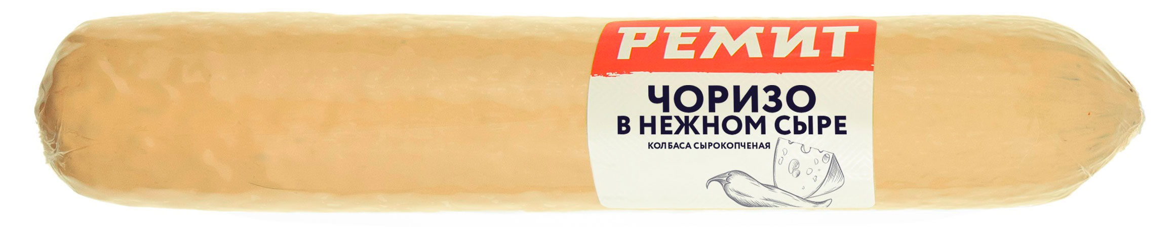 Колбаса сырокопченая РЕМИТ Чоризо в нежном сыре, ~ 750 г