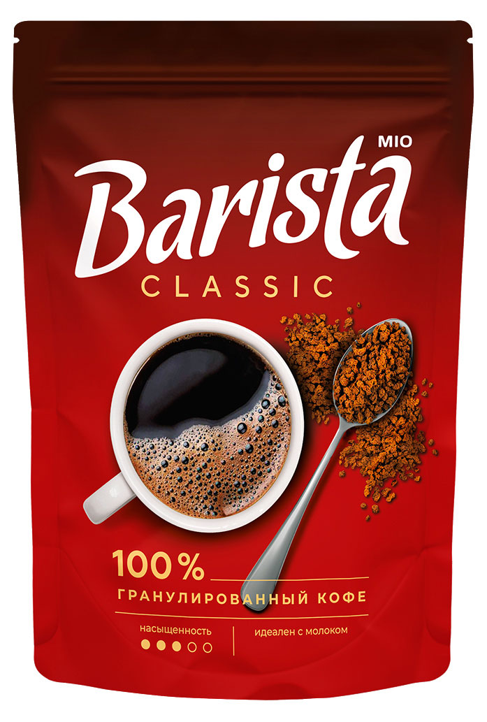 Кофе растворимый Barista MIO Classic гранулированный Беларусь, 320 г