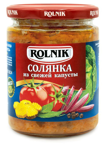 Солянка Rolnik из свежей капусты, 430 г