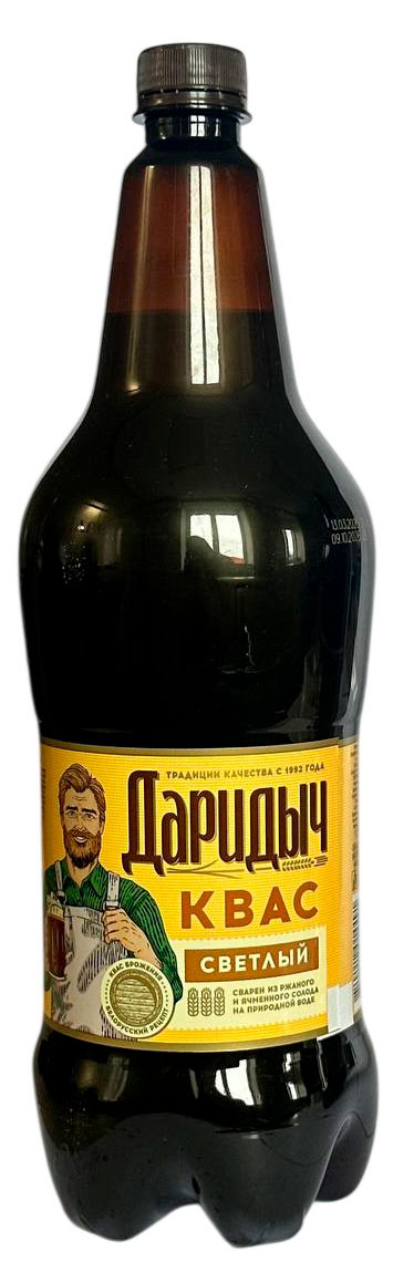 Квас Даридыч светлый Беларусь, 1,5 л