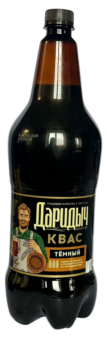 Квас Даридыч темный Беларусь, 1,5 л