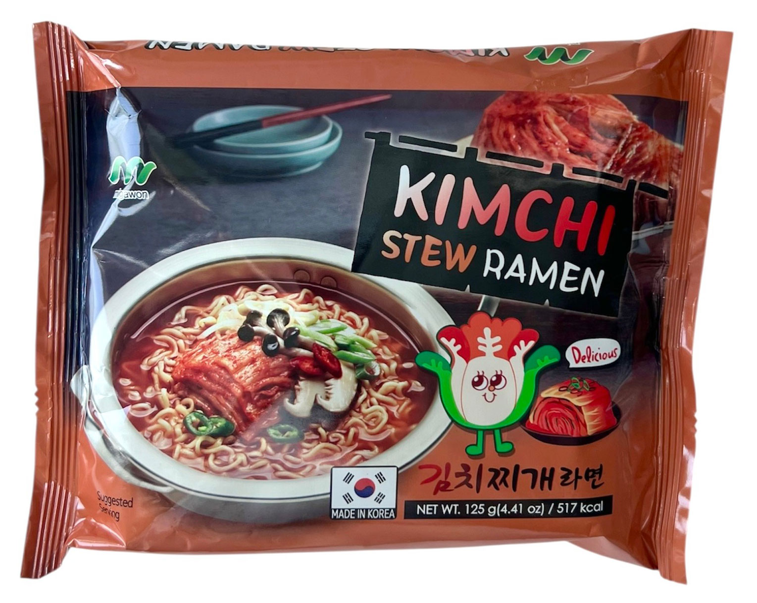 Лапша быстрого приготовления Migawon Stew Ramen с кимчи Корея, 125 г