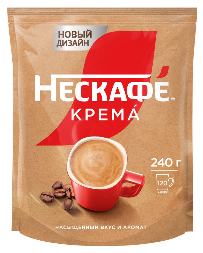 Кофе растворимый Нескафе Крема, 240 г