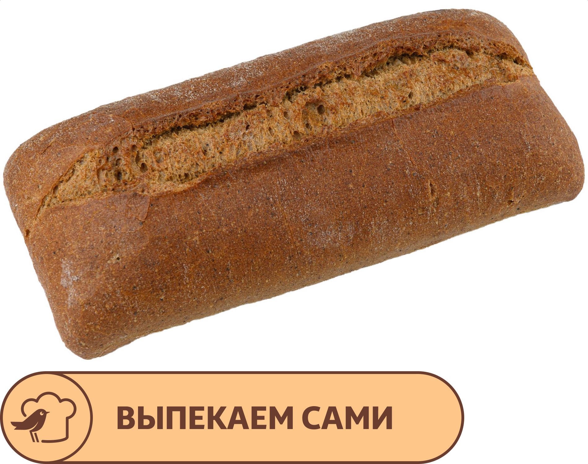 Чиабатта АШАН ржаная, 230 г